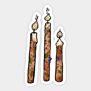 Herb Candles Sticker